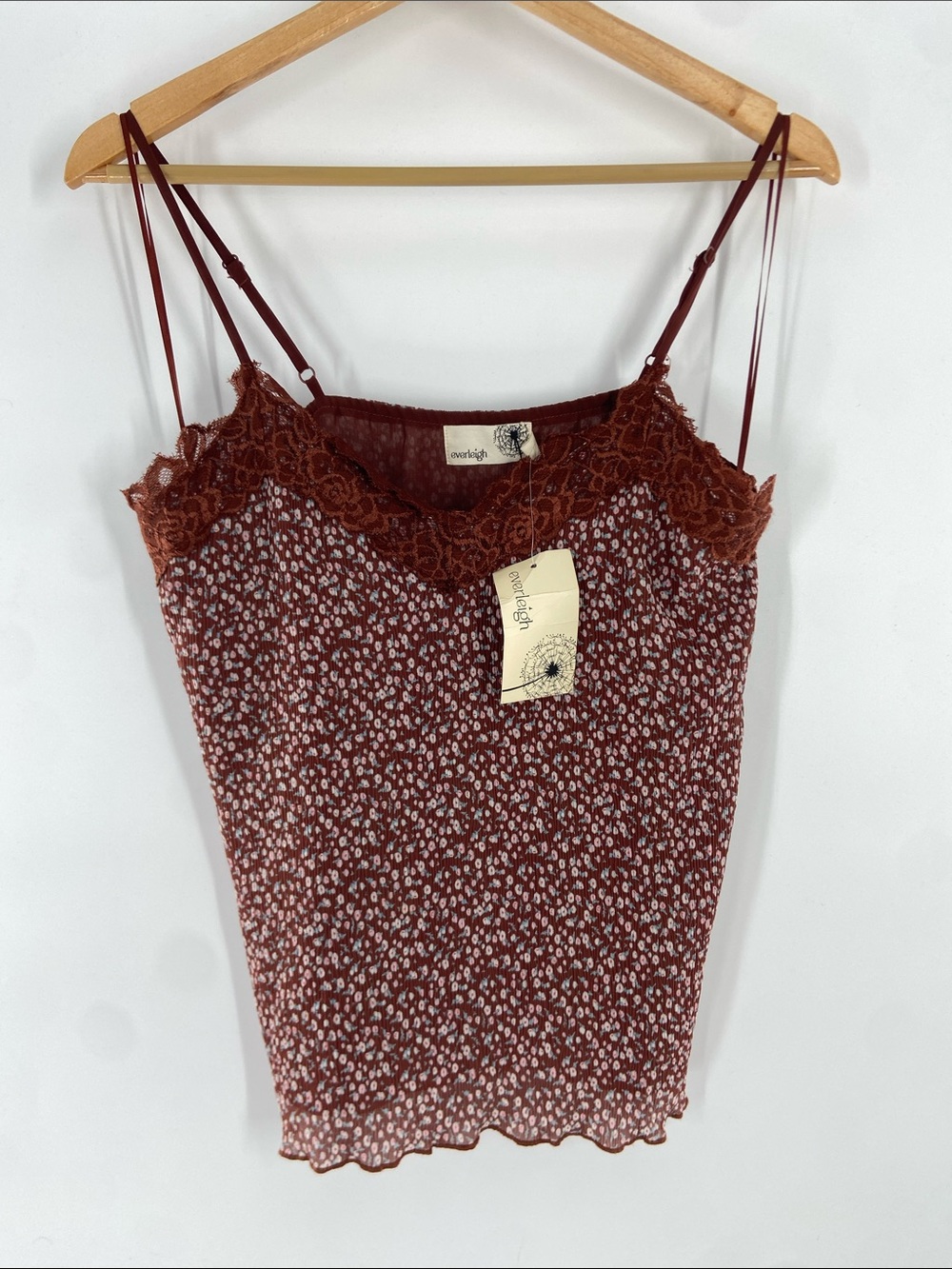 everleigh Brown Camisoles Size XS NWT